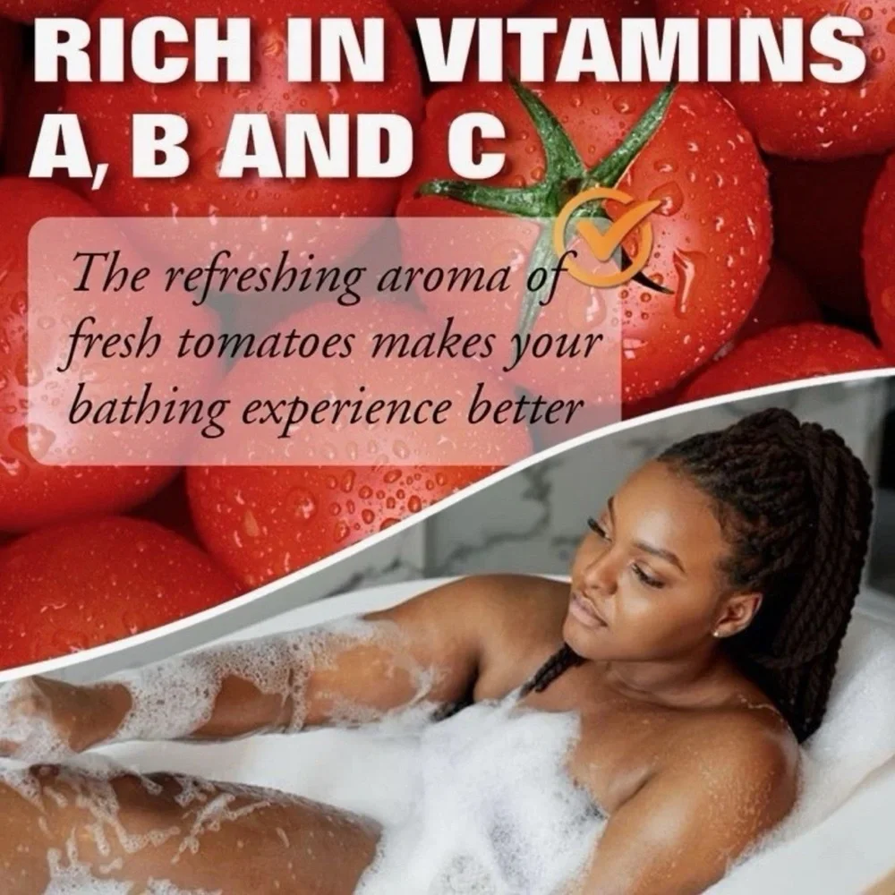 LKIAE Tomato Bar Soap rich foam